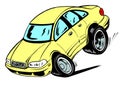 Cartoon volvo s40