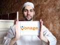 Vonage Communications services company logo