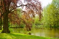 Vondel park, Amsterdam Royalty Free Stock Photo