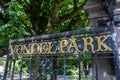 Vondel park Royalty Free Stock Photo