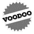 Voodoo black stamp