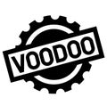 Voodoo black stamp