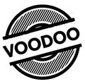 Voodoo black stamp