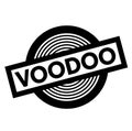 Voodoo black stamp