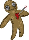 voodoo doll, Creepy Valentine clipart, Spooky Valentine, Pastel Goth digital stickers, Alternative Valentine day vector
