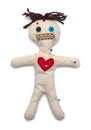 Voodoo Doll Top View Royalty Free Stock Photo