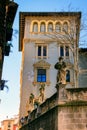 A palace in Vic, Catalonia, Spain.