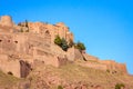 A fortified castle in Cardona, Catalonie, Spain.