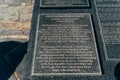 Voortrekker monument inscriptions