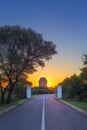 Voortrekkermonument at sunset