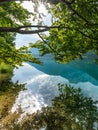 Idyllic lake in the Austrian Alps