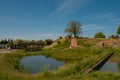 Vordingborg castle ruins with moat Royalty Free Stock Photo
