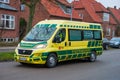 Danish patient transport ambulance