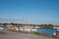 Vordingborg harbor in Denmark Royalty Free Stock Photo