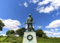 Vore Faldne statue monument dedicated to Danes victims of World War II before entering the citadel Kastellet, Copenhagen, Denmark