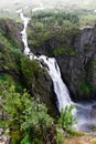 Voringsfossen Waterfall. Hordaland Royalty Free Stock Photo