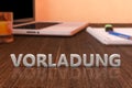 Vorladung Royalty Free Stock Photo