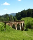 Vorohta viaduct, Carpathian mountains, Ukraine