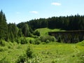 Vorohta viaduct, Carpathian mountains, Ukraine