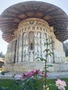 The Voronet Monastery is a medieval monastery in the Romanian village of Voronet