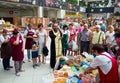 Honey consecration ceremony, Central Voronezh market, Voronezh