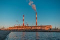 Voronezh thermal power plant Royalty Free Stock Photo