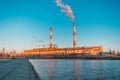 Voronezh thermal power plant Royalty Free Stock Photo