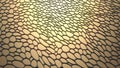 Voronoi abstract pattern background. 3d rendering