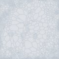 Voronoi abstract white pattern background. 3d rendering