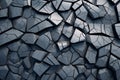 Vibrant Voronoi Block Texture - Cracking Concrete Abstract 3D Background