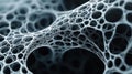 Voronoi diagram created with Generative AI. Irregular pattern with holes.