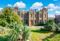 Vorontsov palace and gardens in Alupka, south Crimea Royalty Free Stock Photo