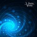 Vortex glow radial lights background