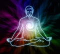 Vortex Meditation Royalty Free Stock Photo