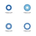 vortex vector illustration icon