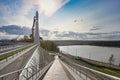 Vostok launch vehicle at the Museum of the History of Cosmonautics in Kaluga Royalty Free Stock Photo