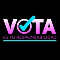 Vota es tu responsabilidad, Vote is your responsibility spanish text Royalty Free Stock Photo