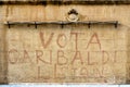 Vota Garibaldi Royalty Free Stock Photo