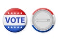 Vote Badge Pin