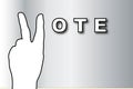 Vote banner Royalty Free Stock Photo