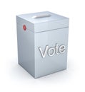 Vote box isolated