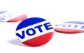Vote Buttons Royalty Free Stock Photo