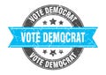 vote democrat stamp