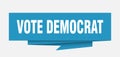 vote democrat Royalty Free Stock Photo