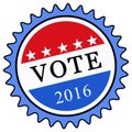 Vote 2016 Royalty Free Stock Photo
