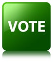 Vote green square button