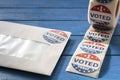 Vote by mail in US presidential election concept
