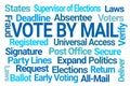 Vote by Mail Word Cloud