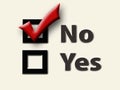 Vote No
