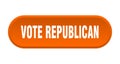 vote republican button Royalty Free Stock Photo